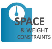 Space and Weight Constraints