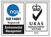 NQA ISO 14001 Registered